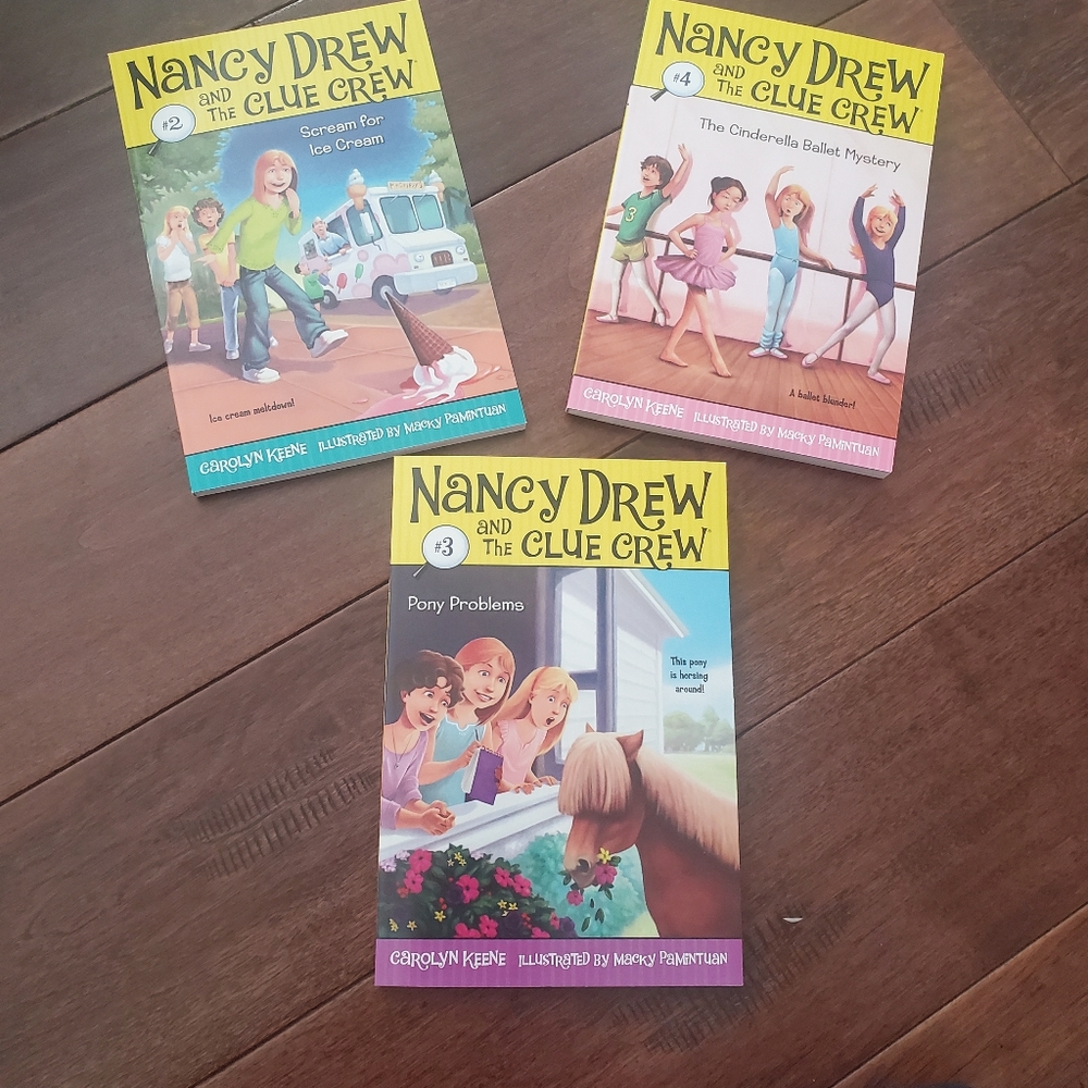 3 Nancy Drew books brand new